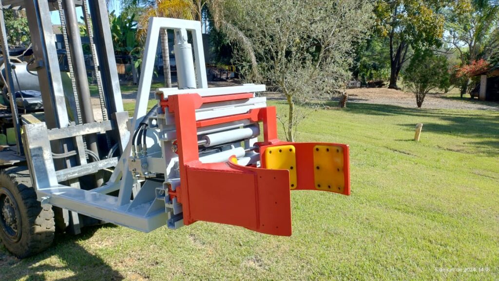 Garra para Tambor | Projetada Para o Transporte de Um Tambor Por Vez. Acessórios de Alta Qualidade para Empilhadeiras: Otimize Suas Operações Logísticas