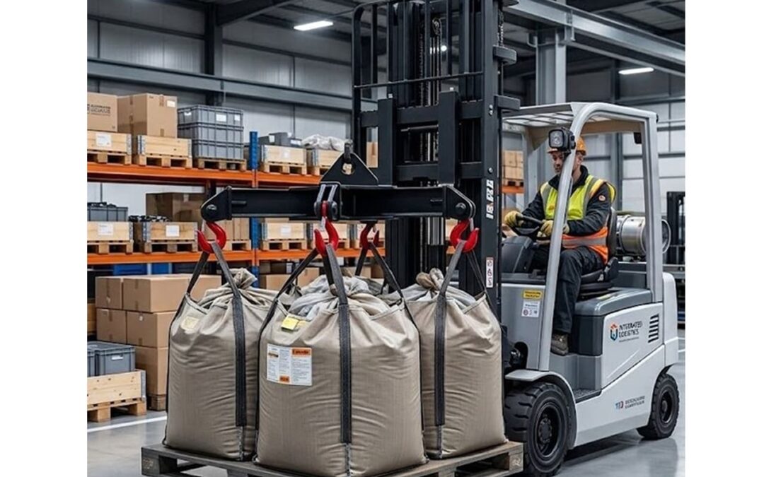 Guincho Big Bag para Empilhadeiras: solução ideal para movimentar grandes volumes