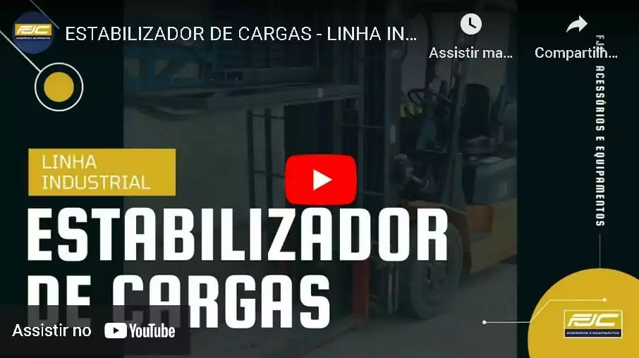 O Fixador estabilizador de Carga O Fixador estabilizador de Carga FJC permite transitar com cargas instáveis (engradados, tijolos, tonéis, latas, caixas) de modo seguro e rápido com menos danos às mercadorias.